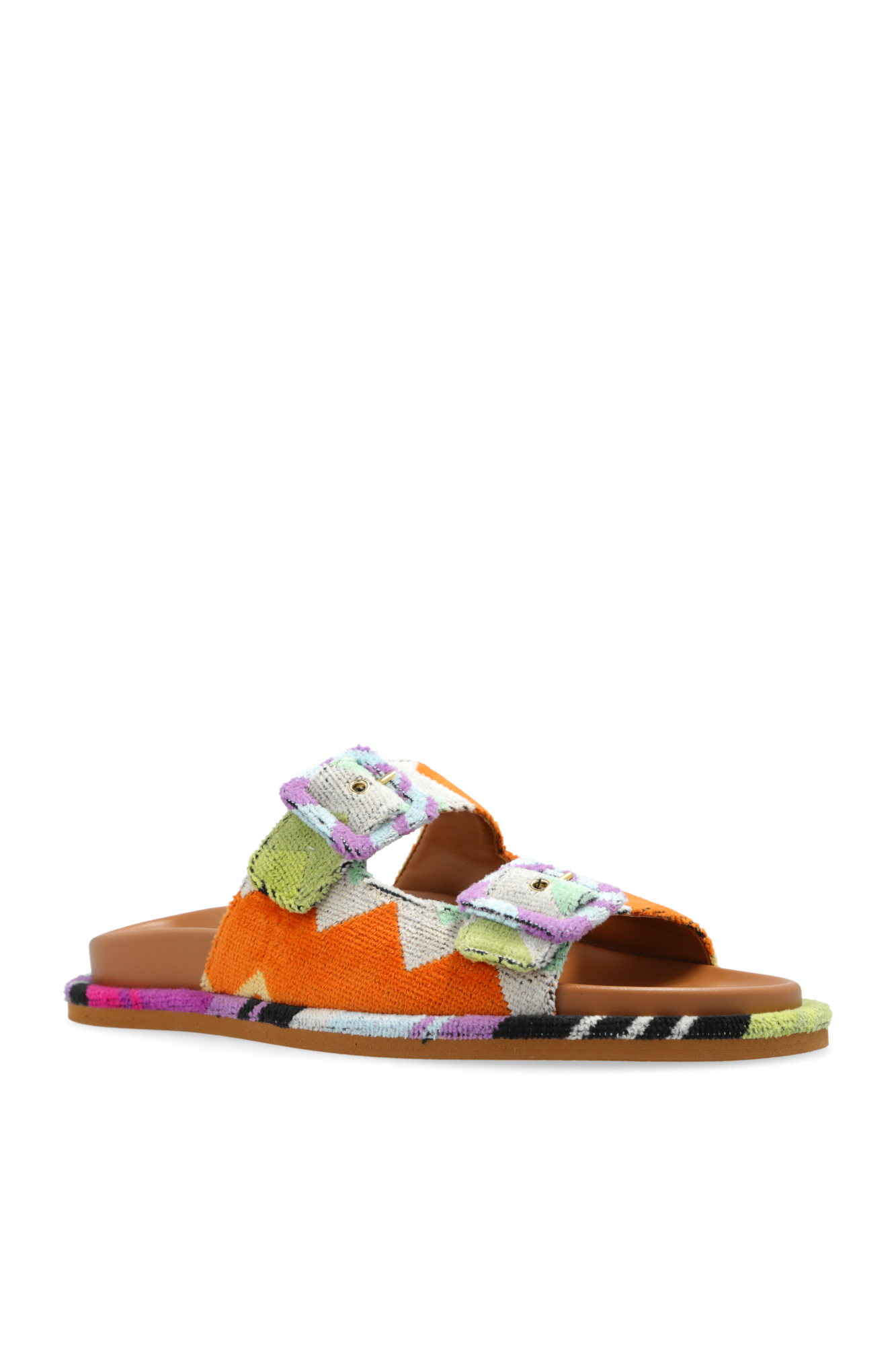 Multicolor slippers