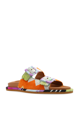 Multicolor slippers