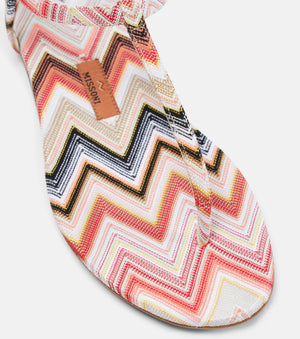 Sandalo infradito chevron