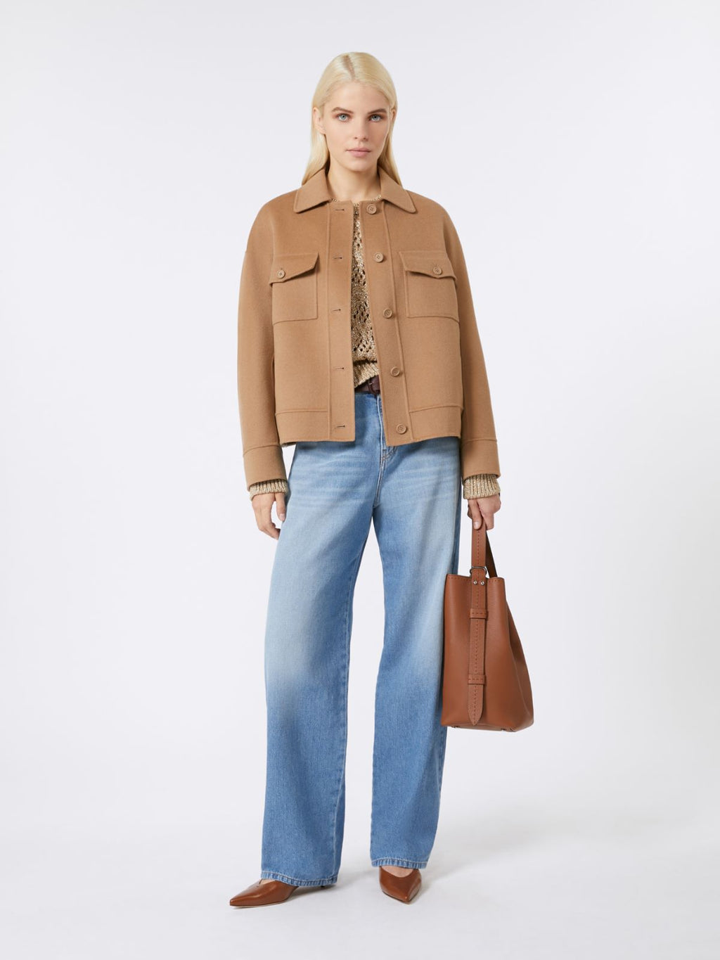 Jeans over in denim azzurro
