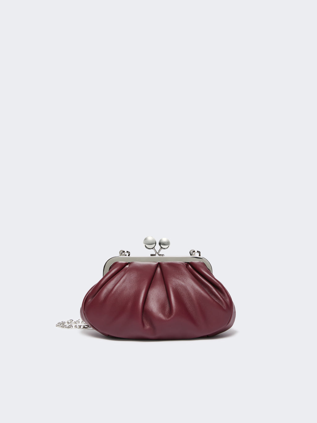 Pasticcino bag small in montone bordeaux
