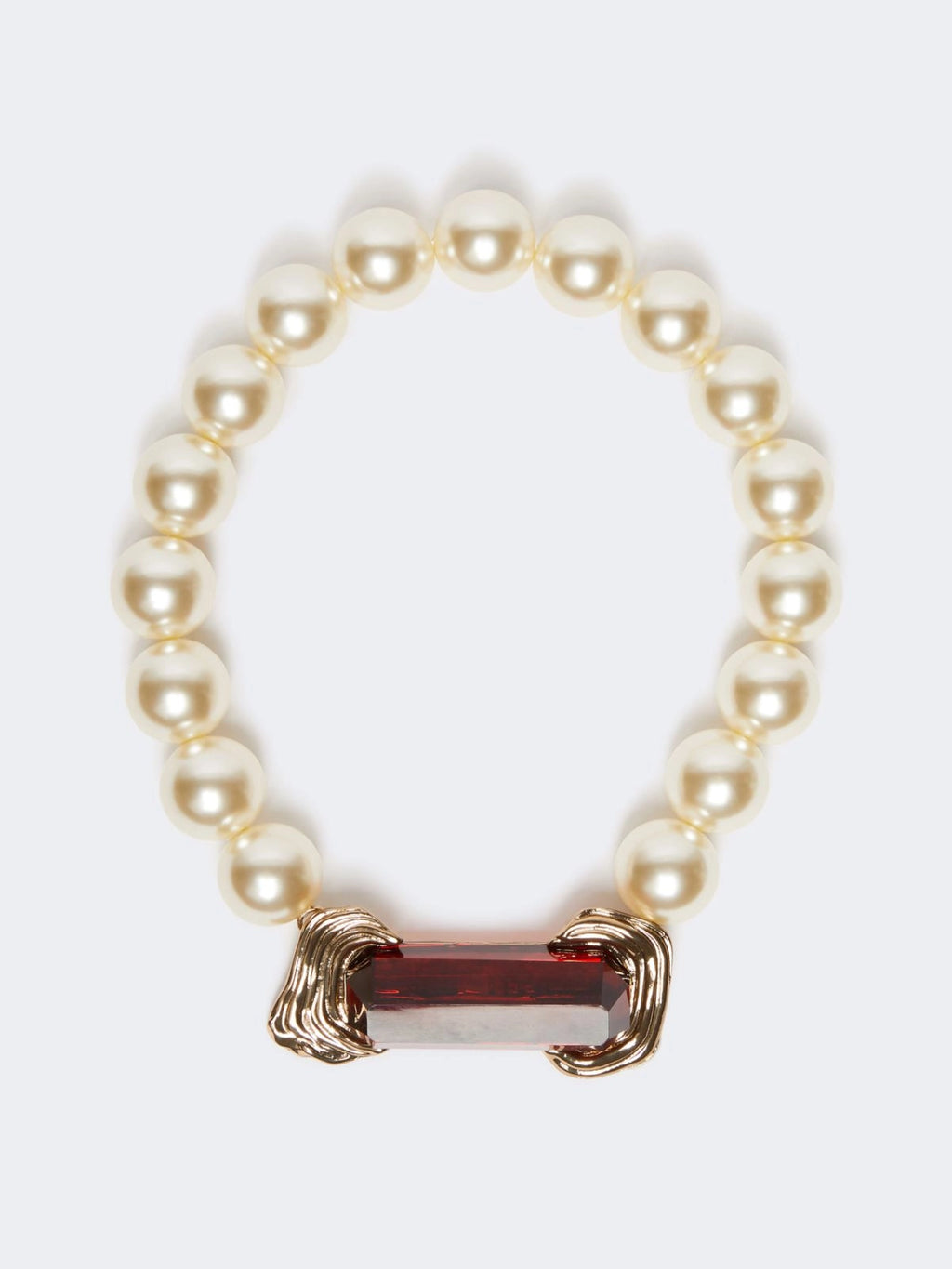 Collana girocollo con perle