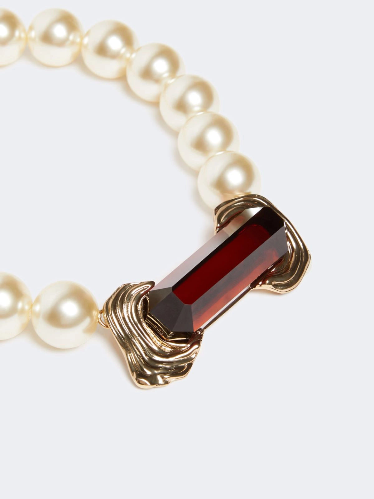 Collana girocollo con perle