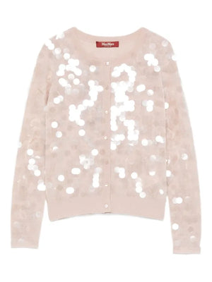 Cardigan con paillettes