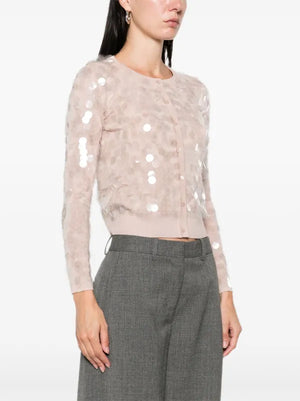 Cardigan con paillettes