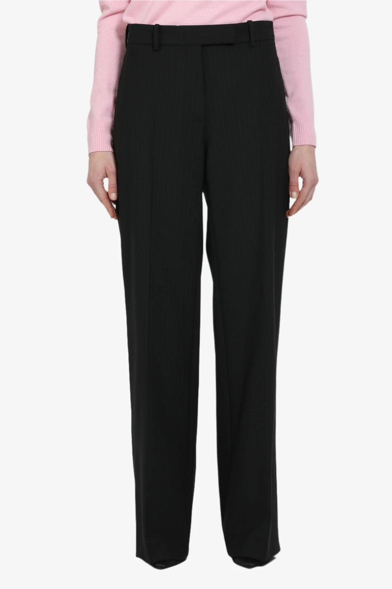 Pantalone palazzo gessato