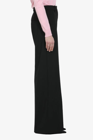 Pantalone palazzo gessato