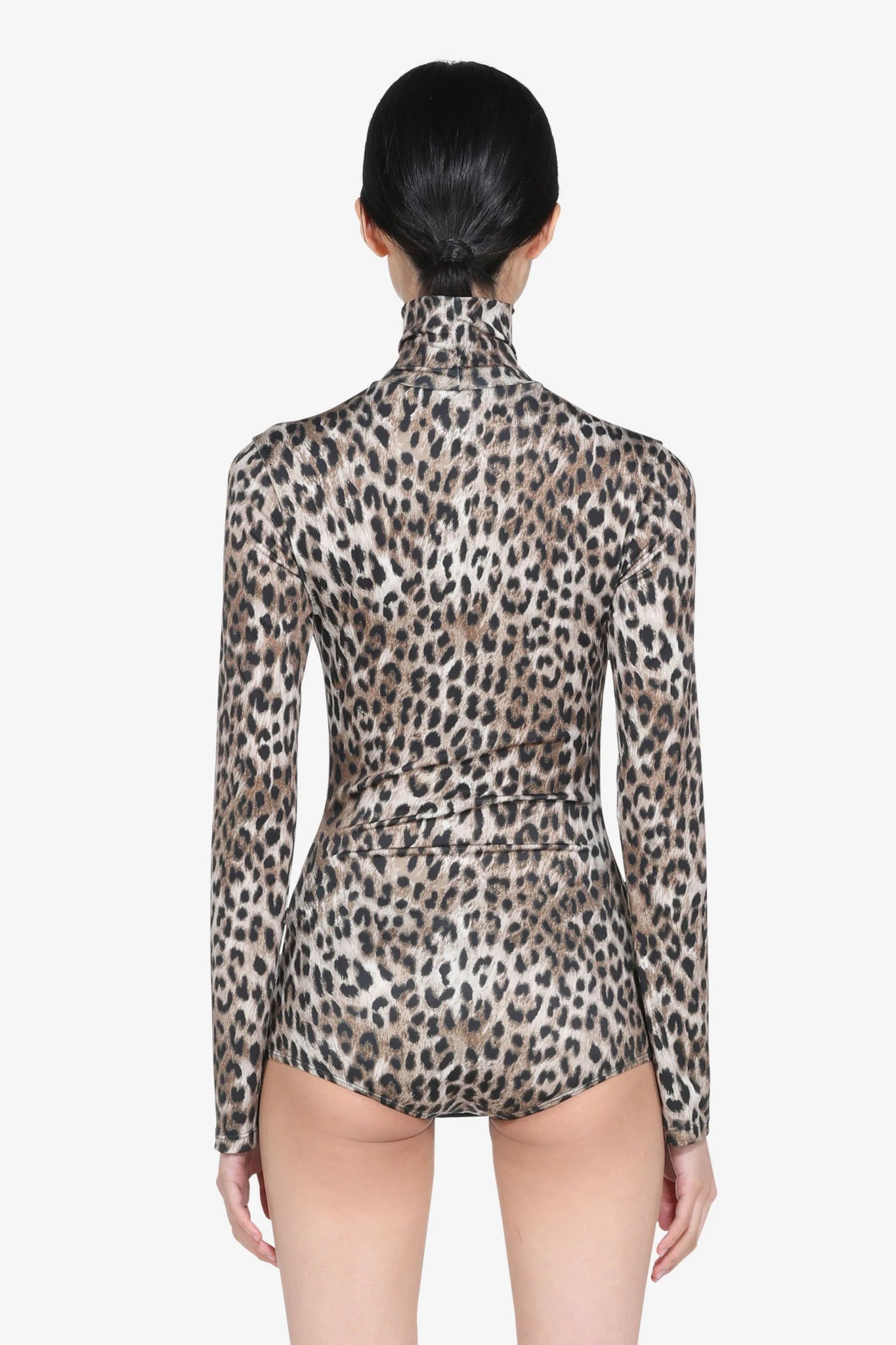 Body con stampa leopardata