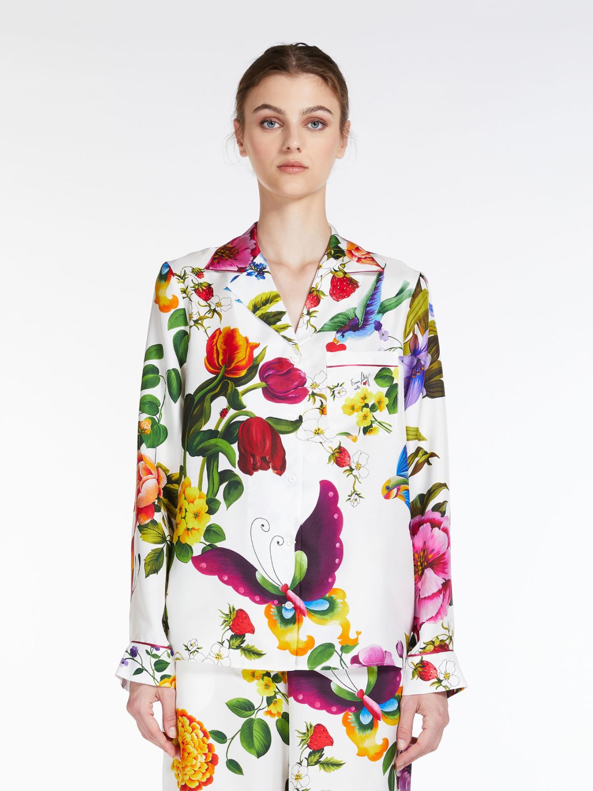 Camicia in seta