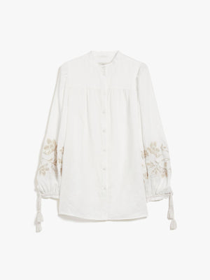 Camicia in tela di lino