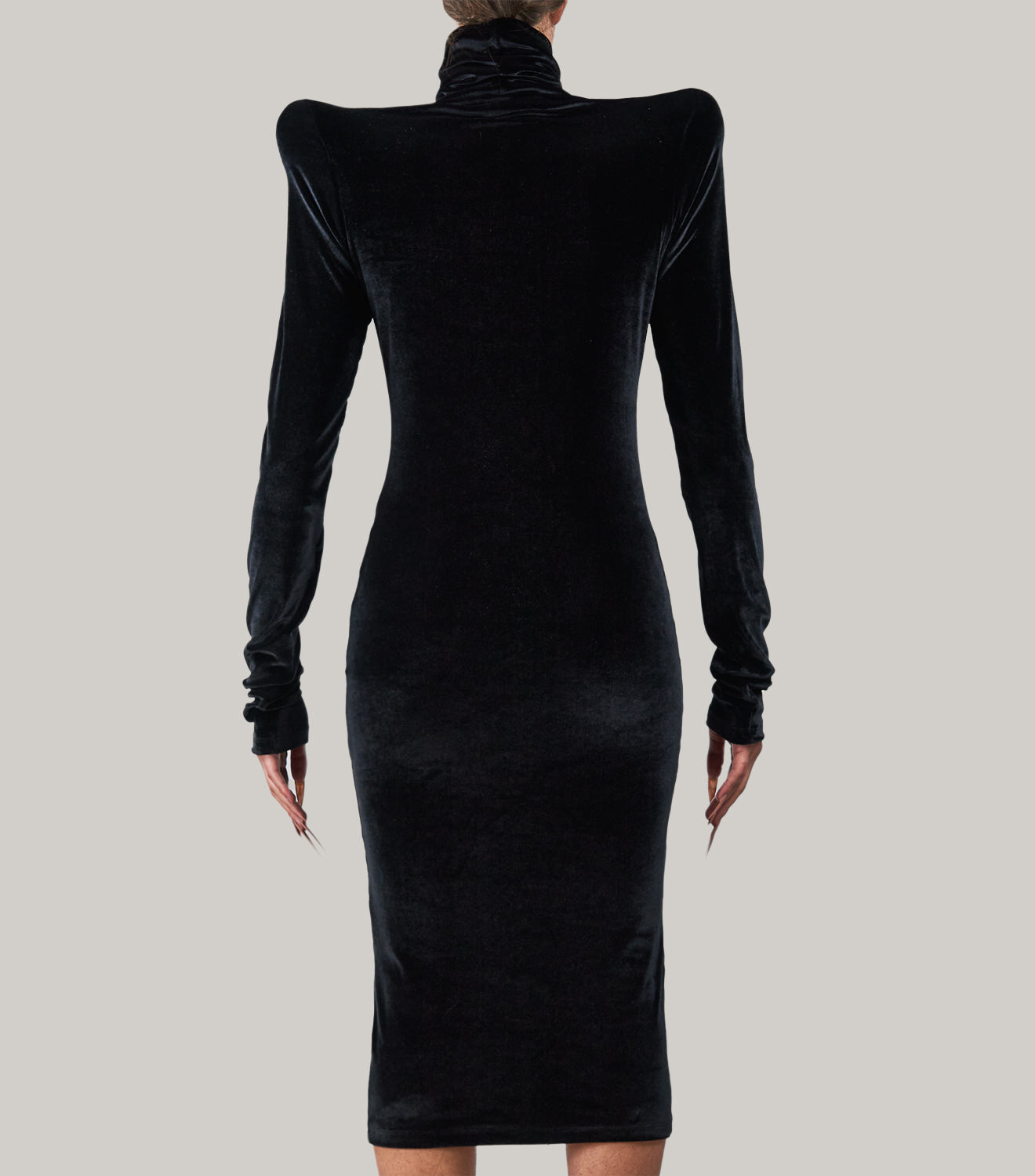 Velvet Sheath Dress “Marziana”