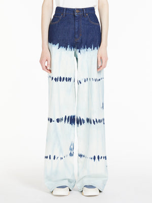 Jeans in denim di cotone
